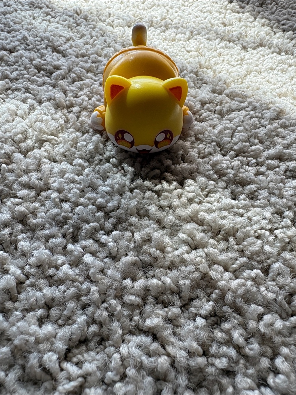 Yellow Cat Pull-Back Toy Figure - Kids Toys Action Figures & Playsets